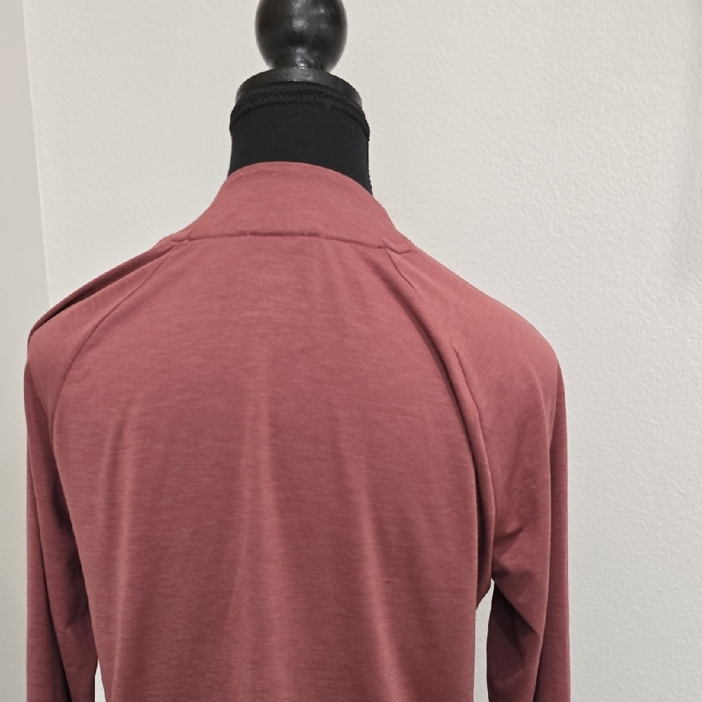 REI Co-Op Long-Sleeve Crewneck Top in Mauve - Picture 8 of 9